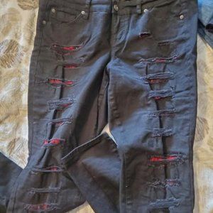 Destructed Punk Jeans